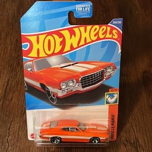 Hot Wheels 2012 Muscle Mania Ford Gran Torino Sport - Green, 1:64 Die-Cast Car (117/247)